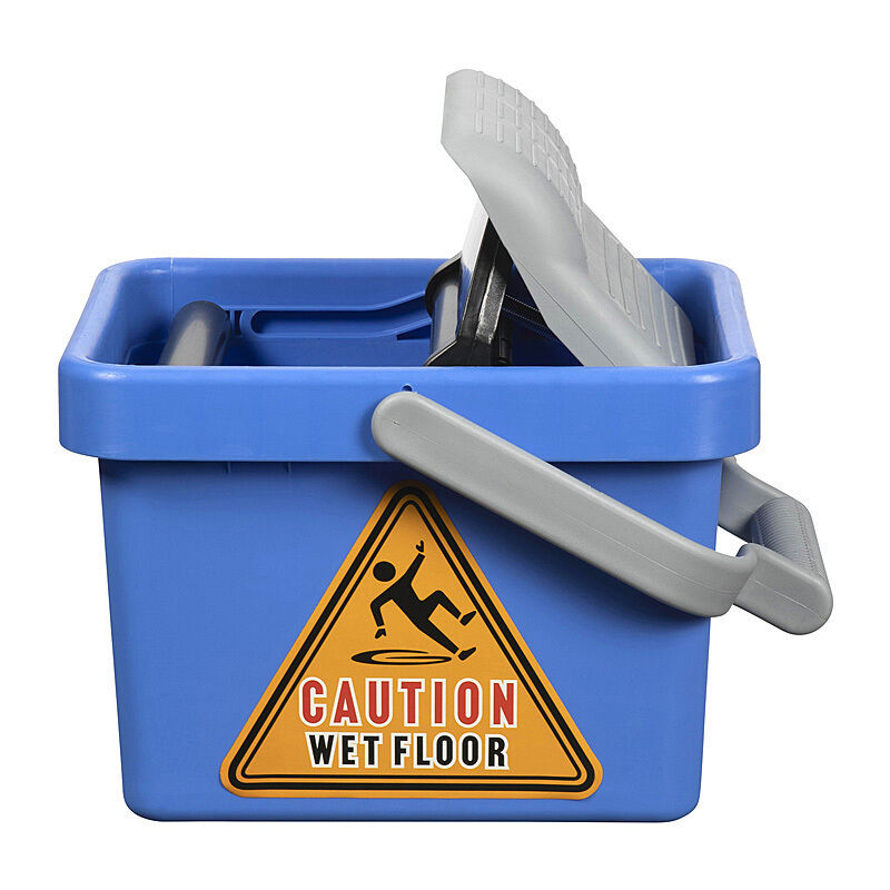 Cleanlink Bucket Plastic Wringer 9 L Blue