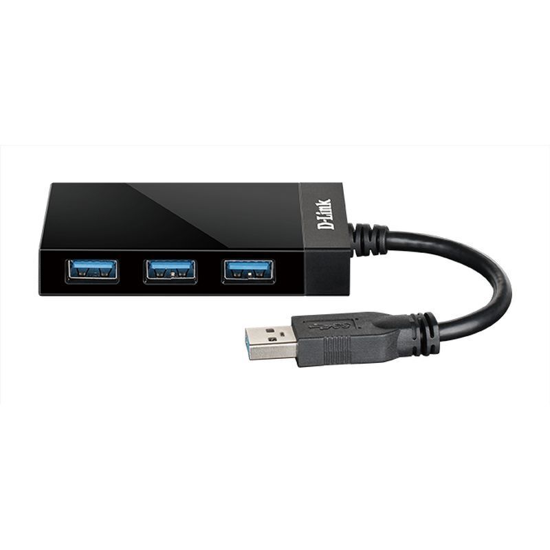 D-Link DUB-1341 4-Port USB-A 3.0 Portable Hub