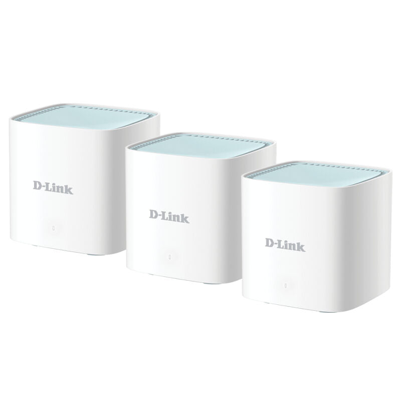 D-Link M15 EAGLE PRO AI AX1500 Wi-Fi 6 Mesh System, 3-Pack
