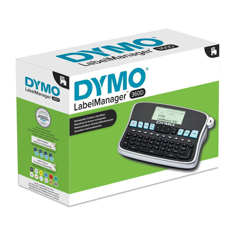 DYMO LabelManager 360D Rechargeable Label Maker