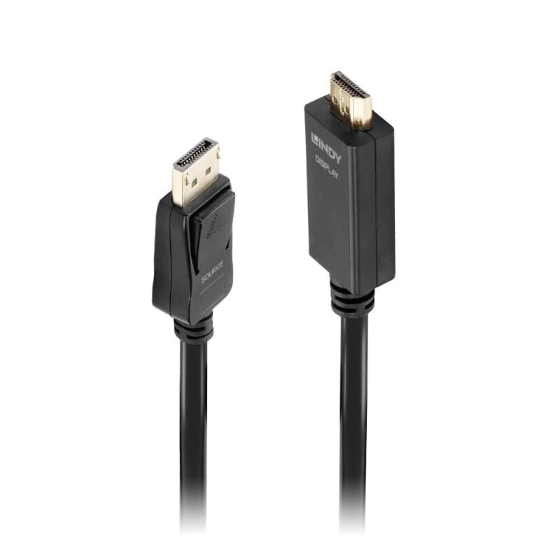 Lindy DisplayPort to HDMI 4K30 Cable, 1 m