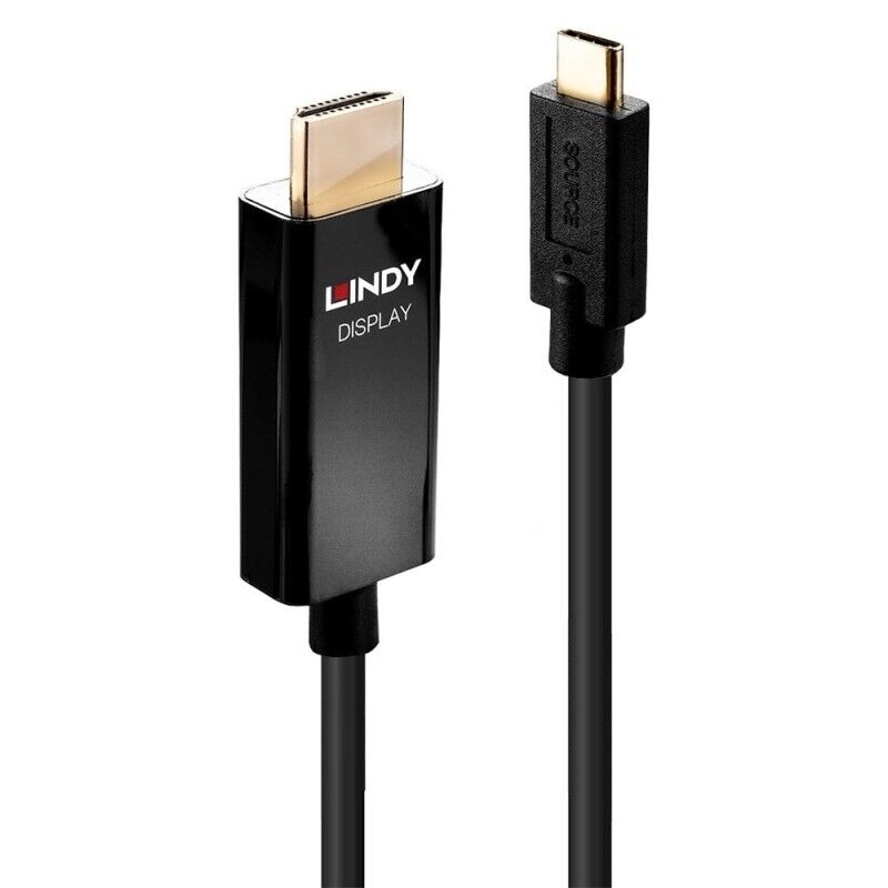 Lindy USB-C to HDMI 4K60 Adapter Cable with HDR, 2 m