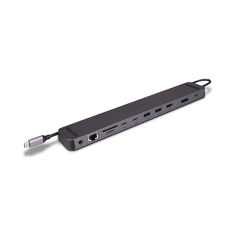 Lindy DST-Mini XT 810 USB-C Dock, HDMI and DisplayPort, 43392