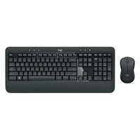 Logitech MK540 Advanced Wireless Keyboard and Mouse Combo, Black