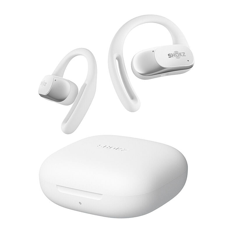 Shokz OpenFit Air Open-Ear True Wireless Earbuds, White