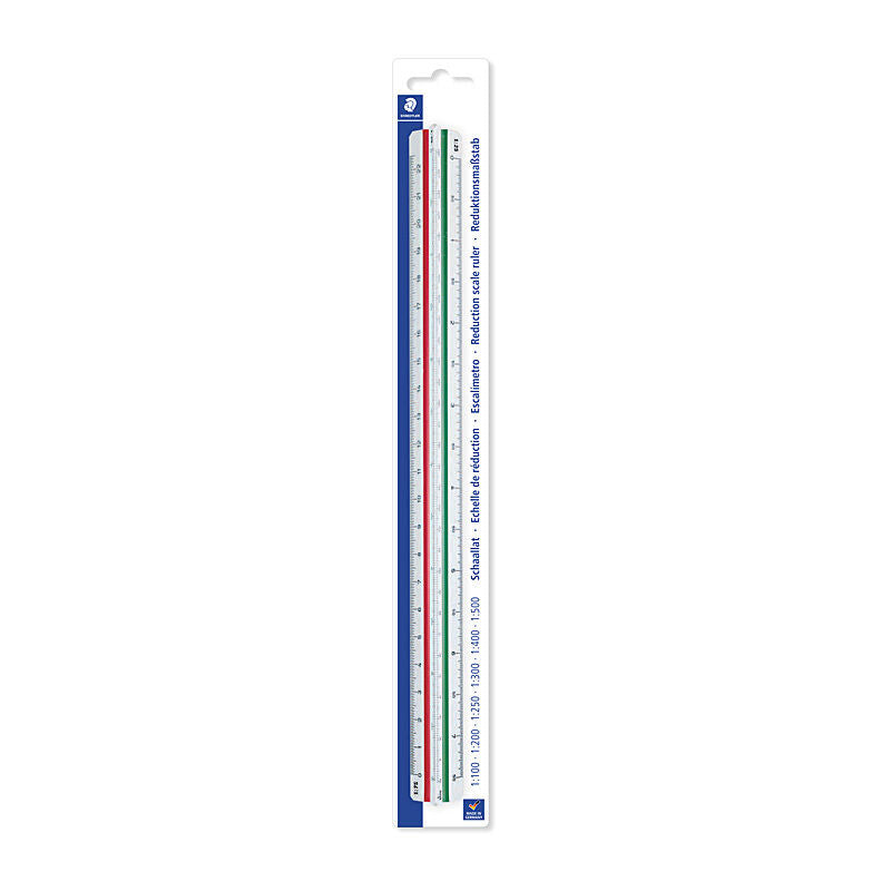 Staedtler Mars 561 Triangular Scale Ruler, 300 mm, Version 4