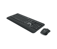 Logitech MK540 Advanced Wireless Keyboard and Mouse Combo, Black