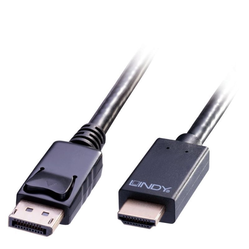 Lindy 2 m DisplayPort to HDMI 10.2G Cable