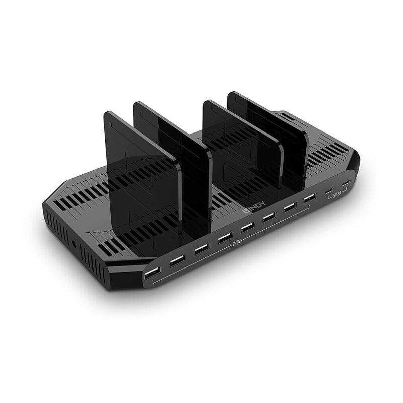 Lindy 73435 120W 10 Port USB Charging Station