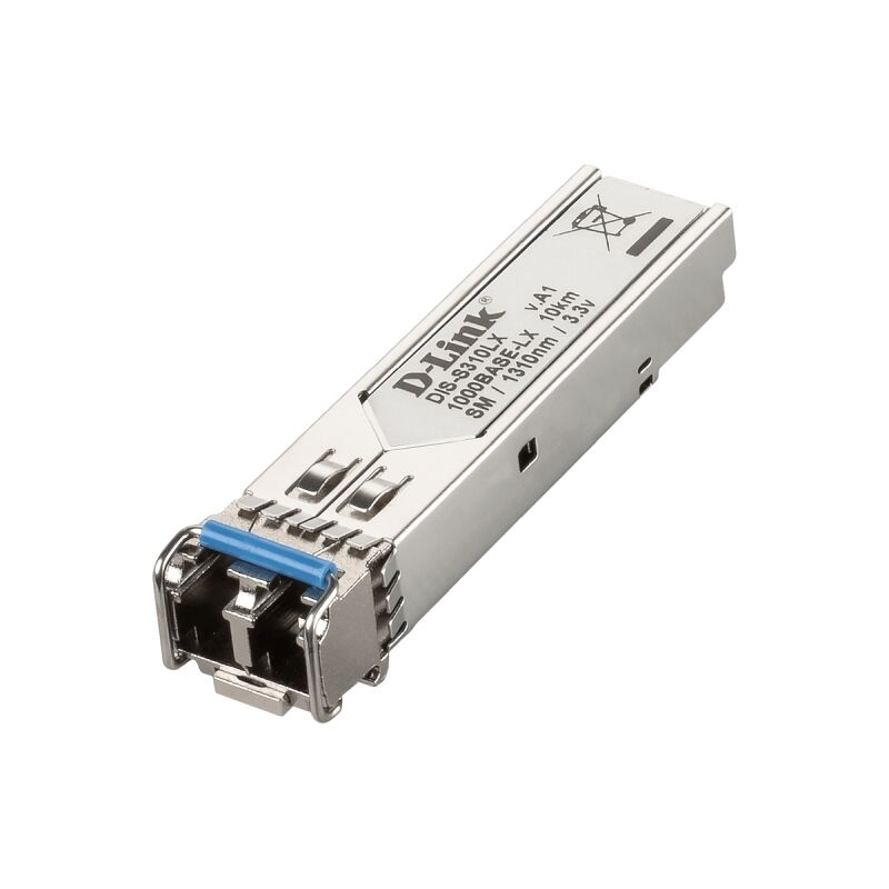 D-Link DIS-S310LX Industrial 1000BASE-LX Single-Mode SFP Transceiver, 10 km