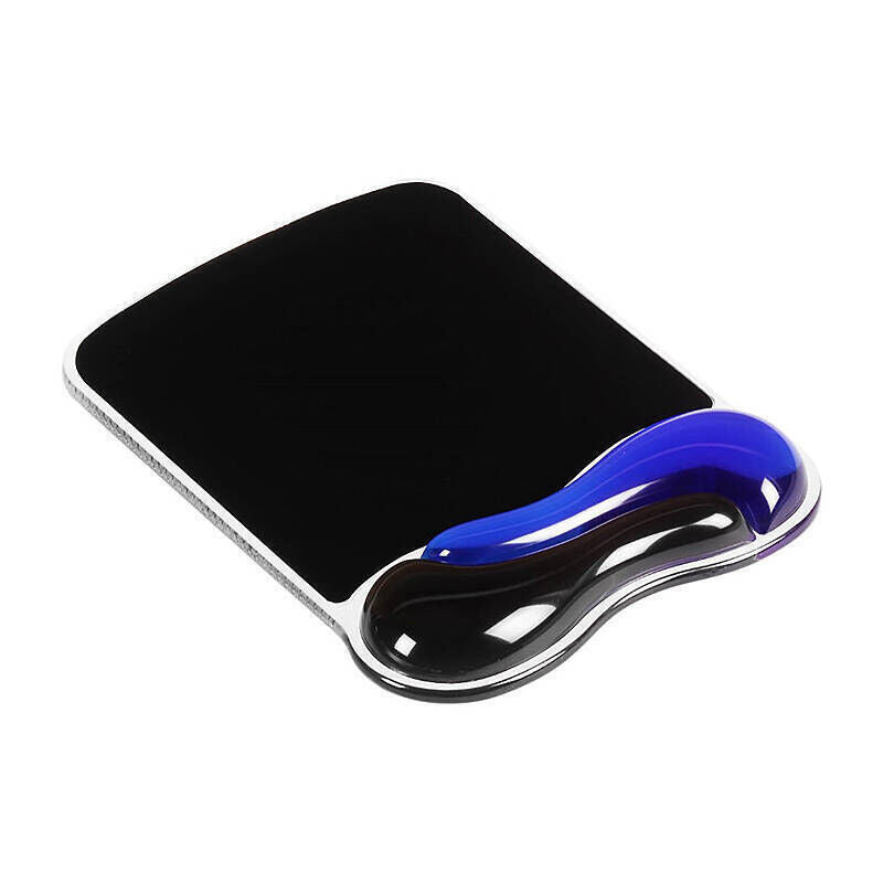 Kensington 62401 Gel Mouse Pad with Wrist Support, Blue/Black
