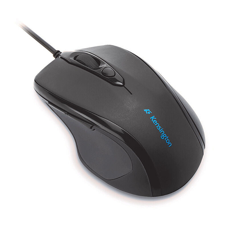 Kensington Pro Fit Mid-Size Wired USB Mouse, 72355