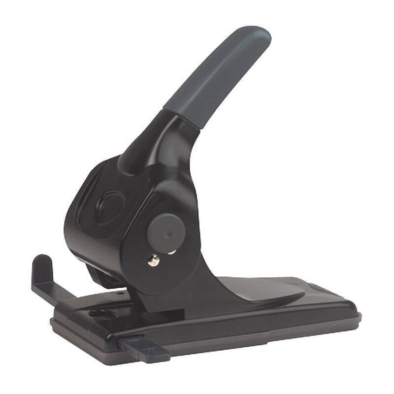 Marbig Two-Hole Paper Punch, 60 Sheets, Black