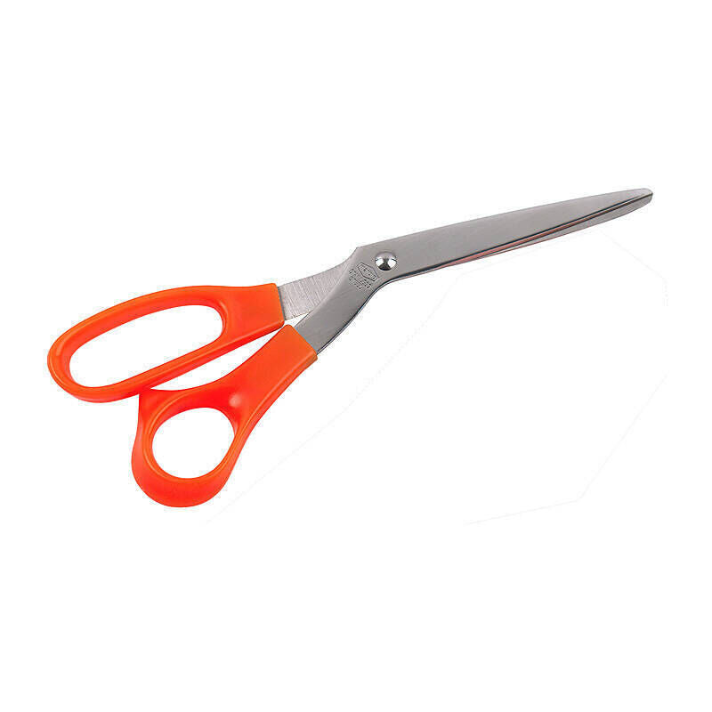 Marbig Orange Handle Scissors, 215 mm