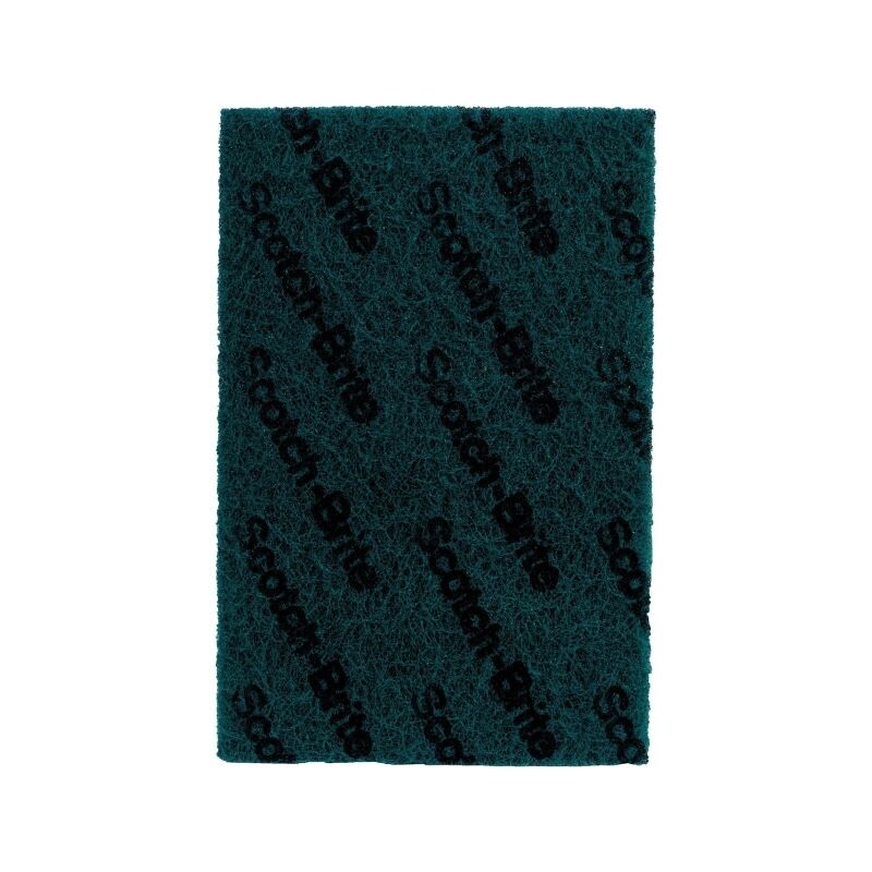 Scotch-Brite 96 Medium-Duty Scouring Pads, Green, Box of 50