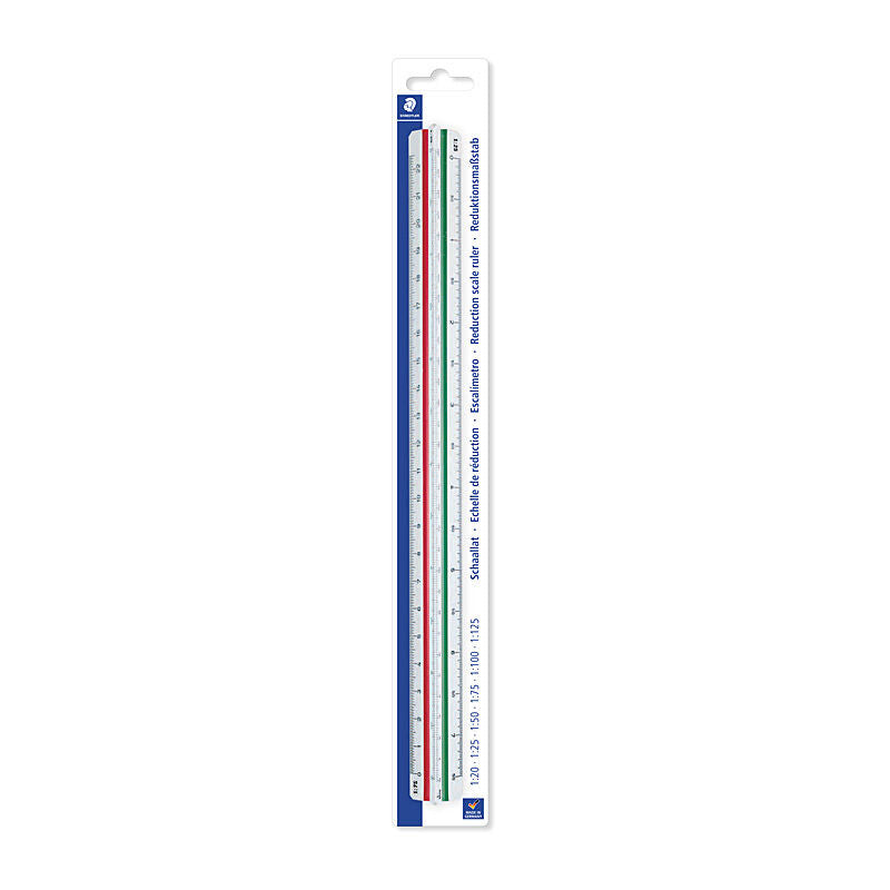 Staedtler Mars 561 Triangular Scale Ruler, 300 mm, Version 1