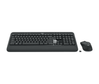 Logitech MK540 Advanced Wireless Keyboard and Mouse Combo, Black