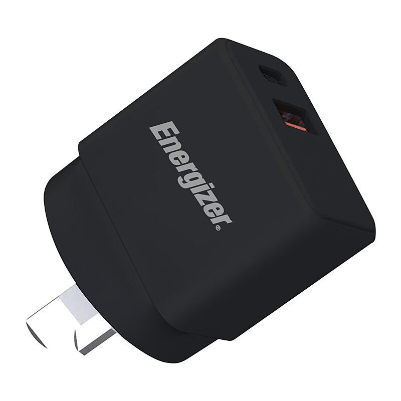 Energizer A30AU 30 W GaN USB-C and USB-A Wall Charger