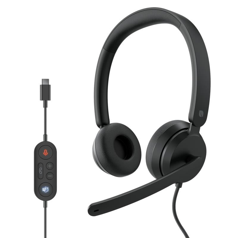 Incase Modern USB-C Headset Designed by Microsoft, Black