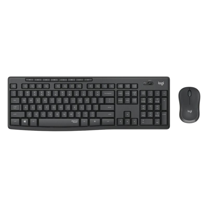 Logitech MK295 Silent Wireless Combo Graphite English US (QWERTY)