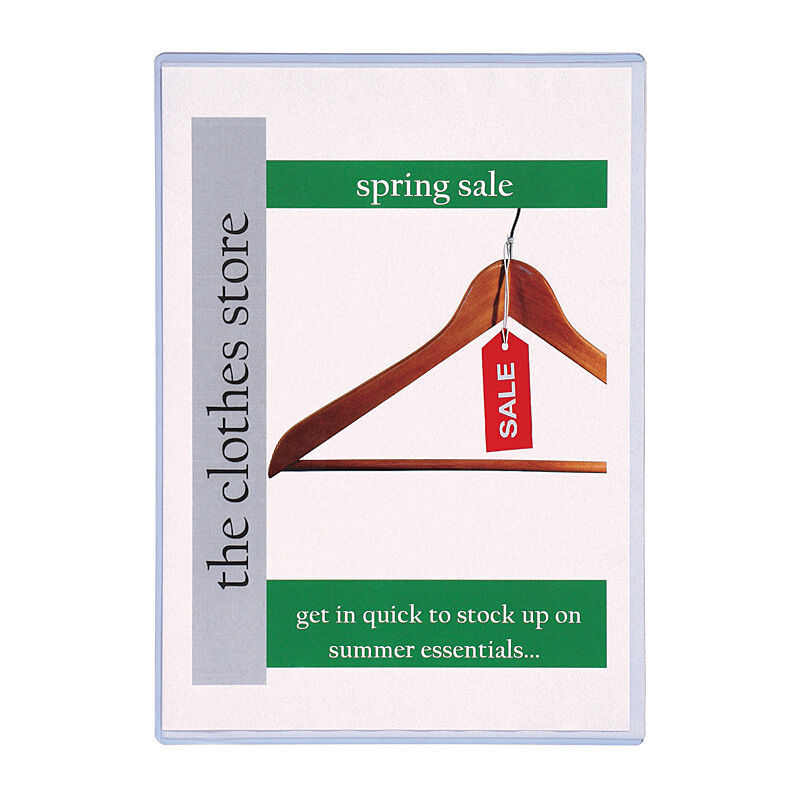 Marbig 90075 A4 Clear PVC Document Protector