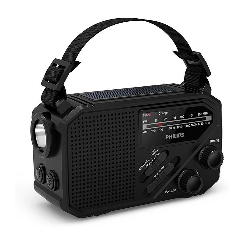 Philips TAR1609/00 Portable AM/FM Radio with Torch