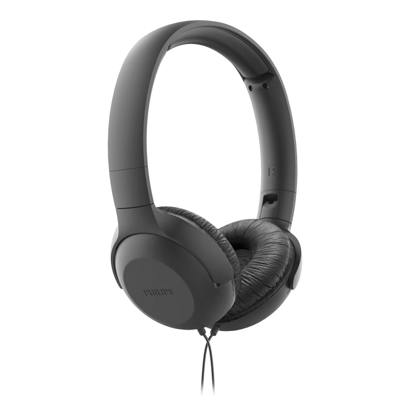Philips TAUH201BK/00 Wired On-Ear Headphones, Black