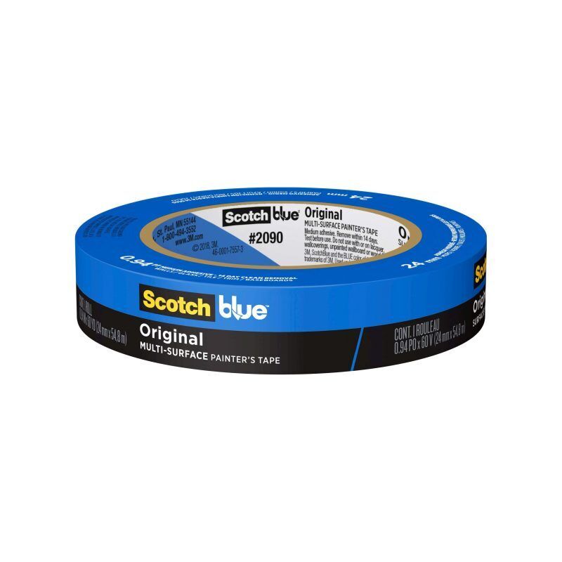 ScotchBlue 2090-24EC Original Painter's Tape, 24 mm × 54.8 m