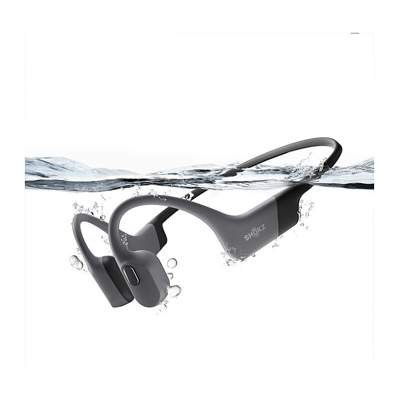 Shokz OpenSwim Pro Bone-Conduction Headphones, Grey