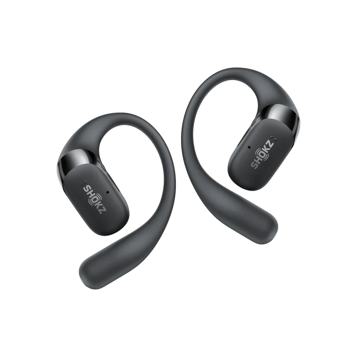 Shokz OpenFit 2+ Open-Ear Earbuds, Black