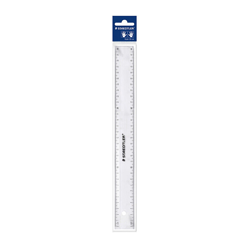 STAEDTLER Mars 562 PB Transparent 30 cm Rulers, Box of 20